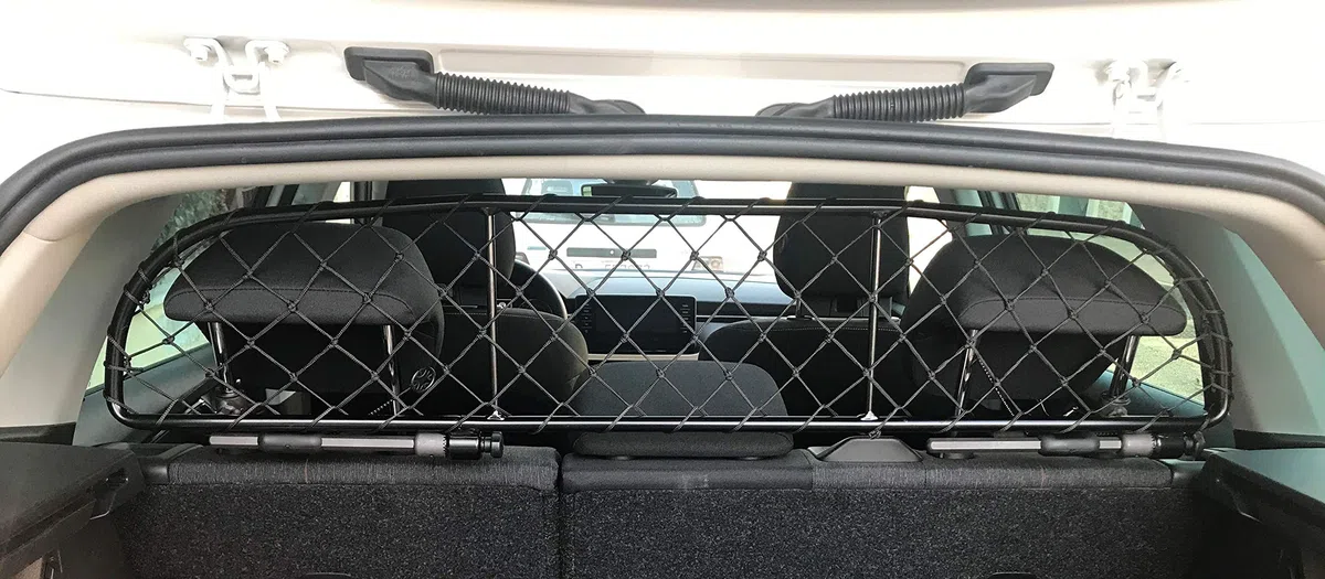 ERGOTECH Rejilla Separador protección para Skoda Kamiq, RDA65-XXS8, para Perros y Maletas