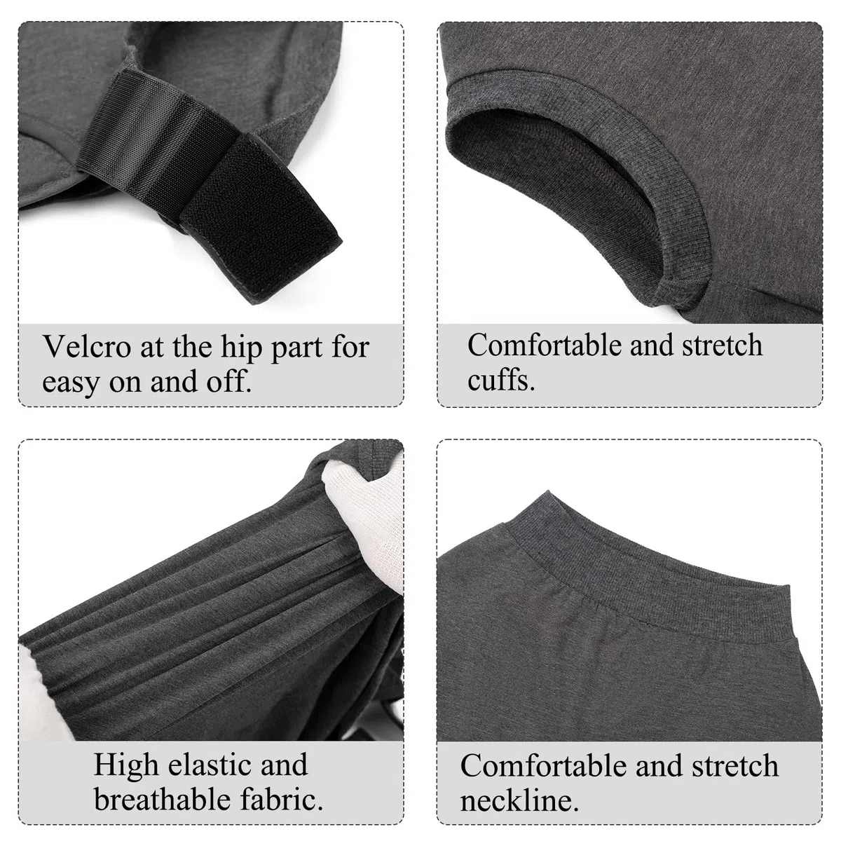Traje de recuperación para Perros Body Perro postcirujia Chaleco de recuperacion Camiseta Perro postoperatorio Ropa Perros esterilizacion Machos Hembras Protector de heridas Abdominales