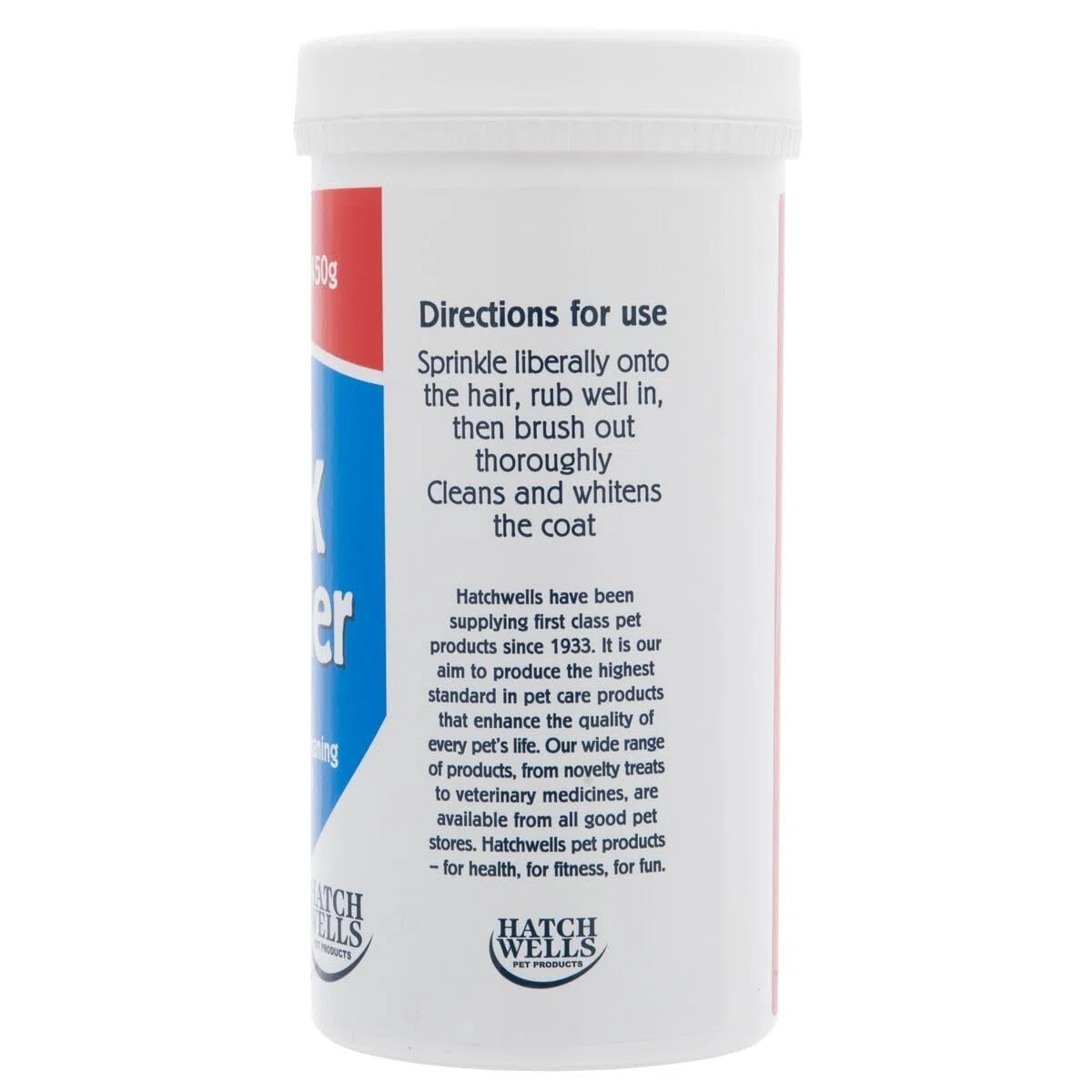 Hatchwells Signature Chalk Powdergm - 450 g/m², transparente, unisex HTW0010