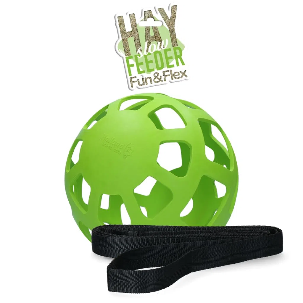 EXCELLENT Suministros Para El Caballo Comedero Slowfeeder Fun And Flex 22 cm Verde