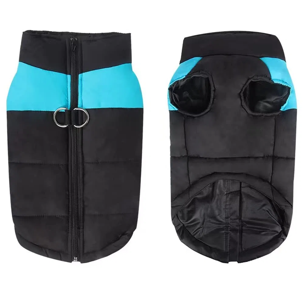 FEimaX Abrigo para Perro Impermeable Chaqueta Cálido de Invierno y Otoño, Ropa de Algodón para Perros Pequeños Medianos y Grandes Mascotas Chaleco de Cachorro y Gato para Clima Frio
