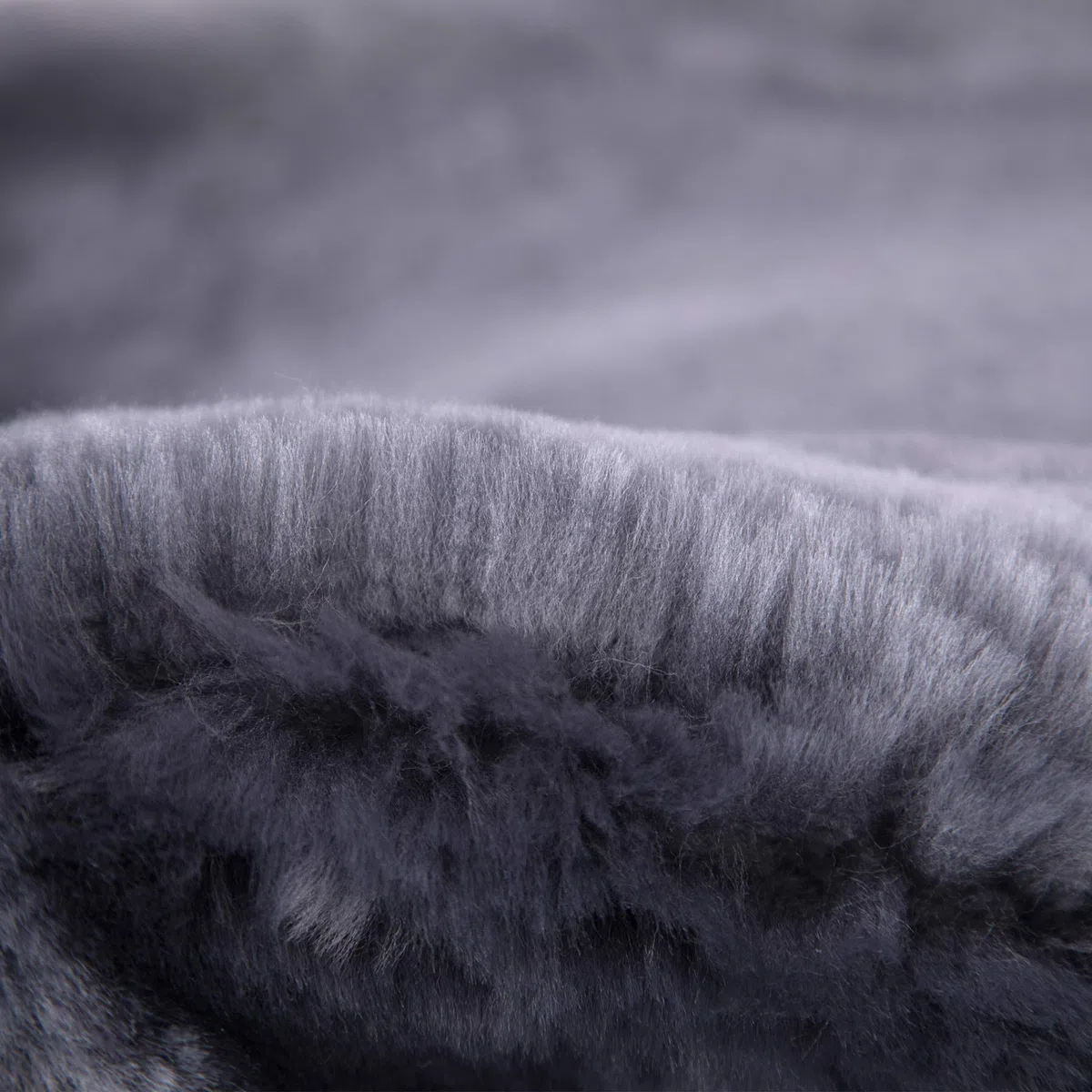 Western Merino Sheepskin Saddle Seat Cover - Funda para asiento de sillín, piel de cordero, color gris