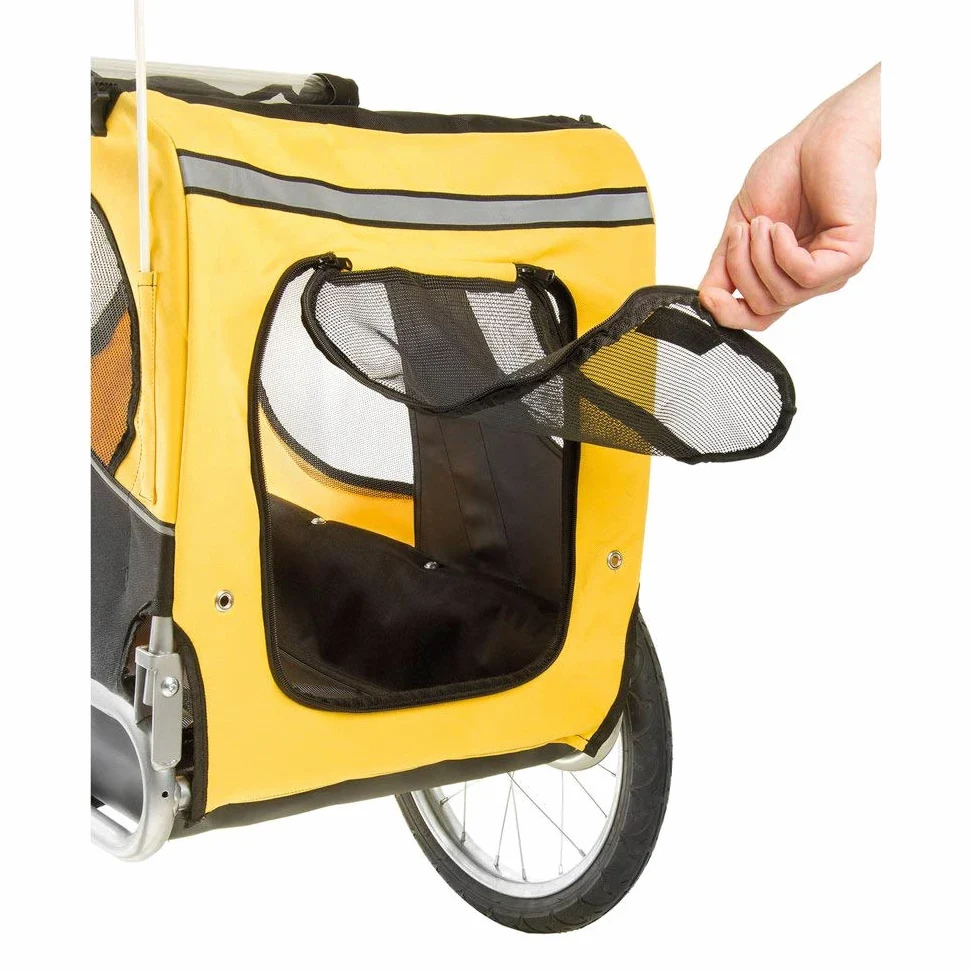 M-Wave Dog - Remolque de Perro para acoplar a la Bicicleta