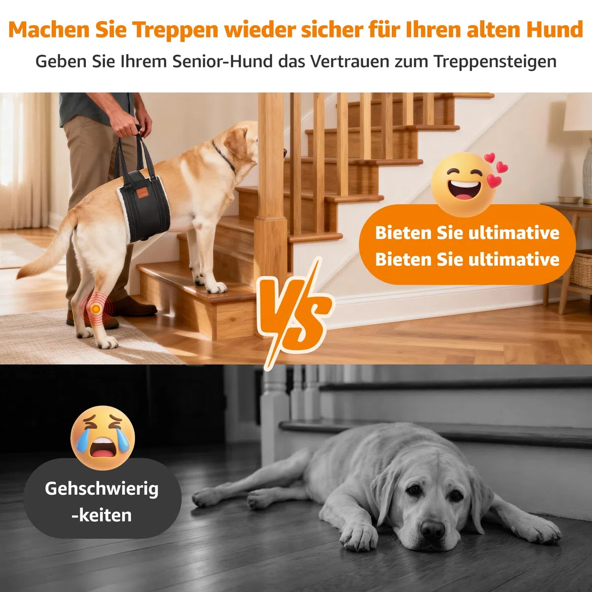 S ajustable perro transportador