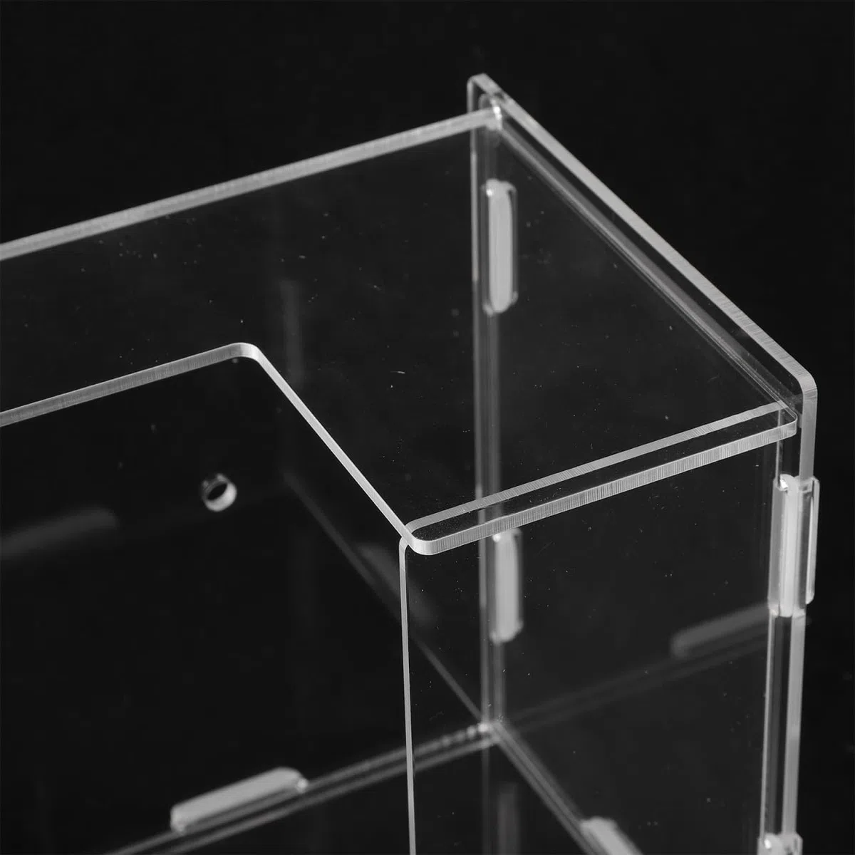 Comedero De Heno para Conejos Comedero Acrílico para Conejos Jaula para Soporte Colgante para Casa Suministros Heno