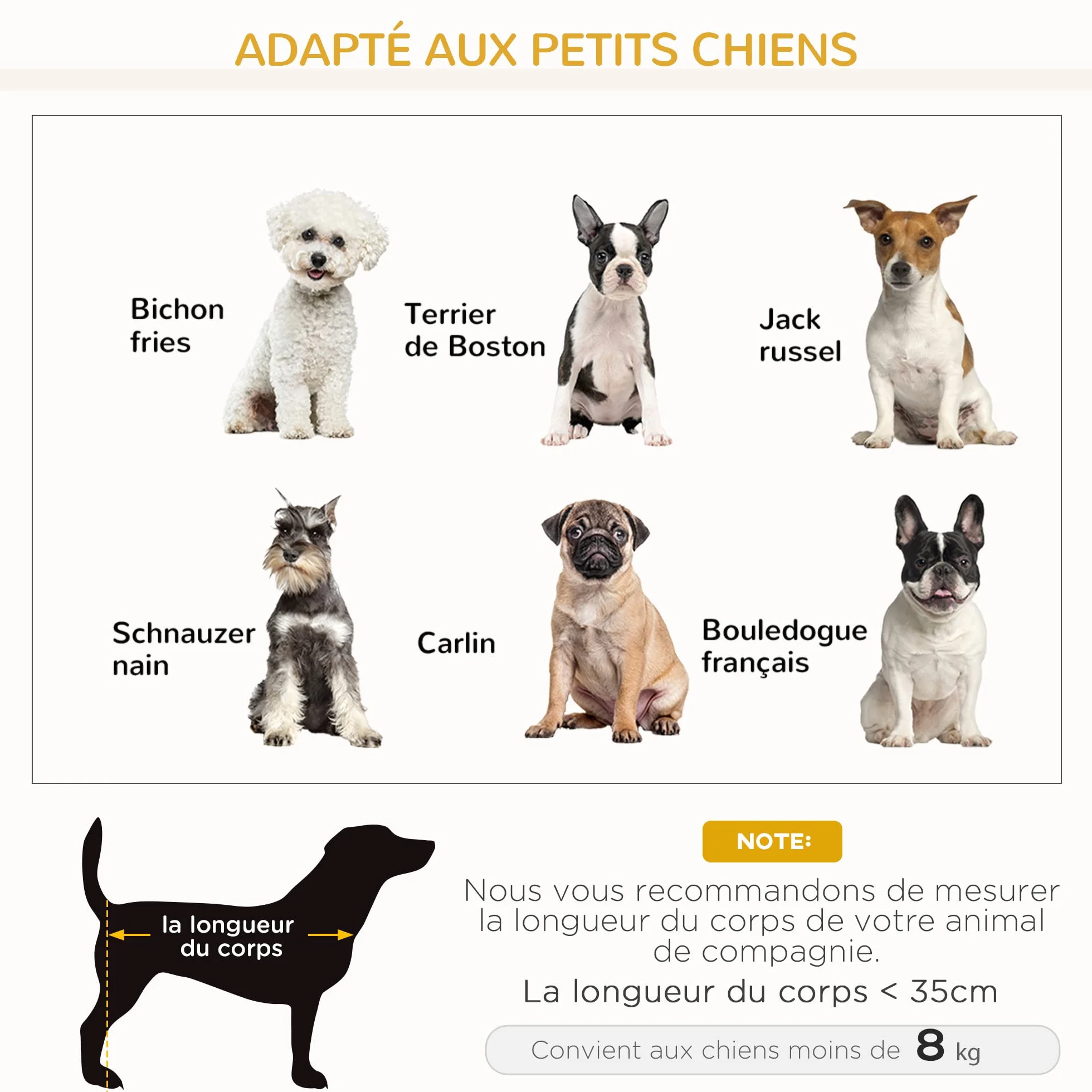 PawHut Sofá para Perros Sofá para Mascotas de Estilo escandinavo con Patas cónicas de Madera tapizado en Tela 72 x 44 x 31 cm - Gris