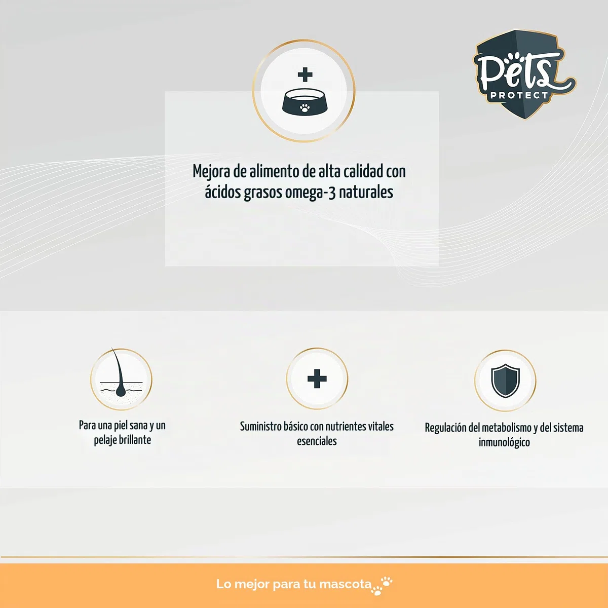 Omega-3 Cápsulas para perros y gatos | Alta dosis con 1.000 mg de aceite de pescado puro por cápsula | muy alto contenido de ácidos grasos EPA y DHA, sin PCB, sin aditivos, 120 cápsulas, fabricación