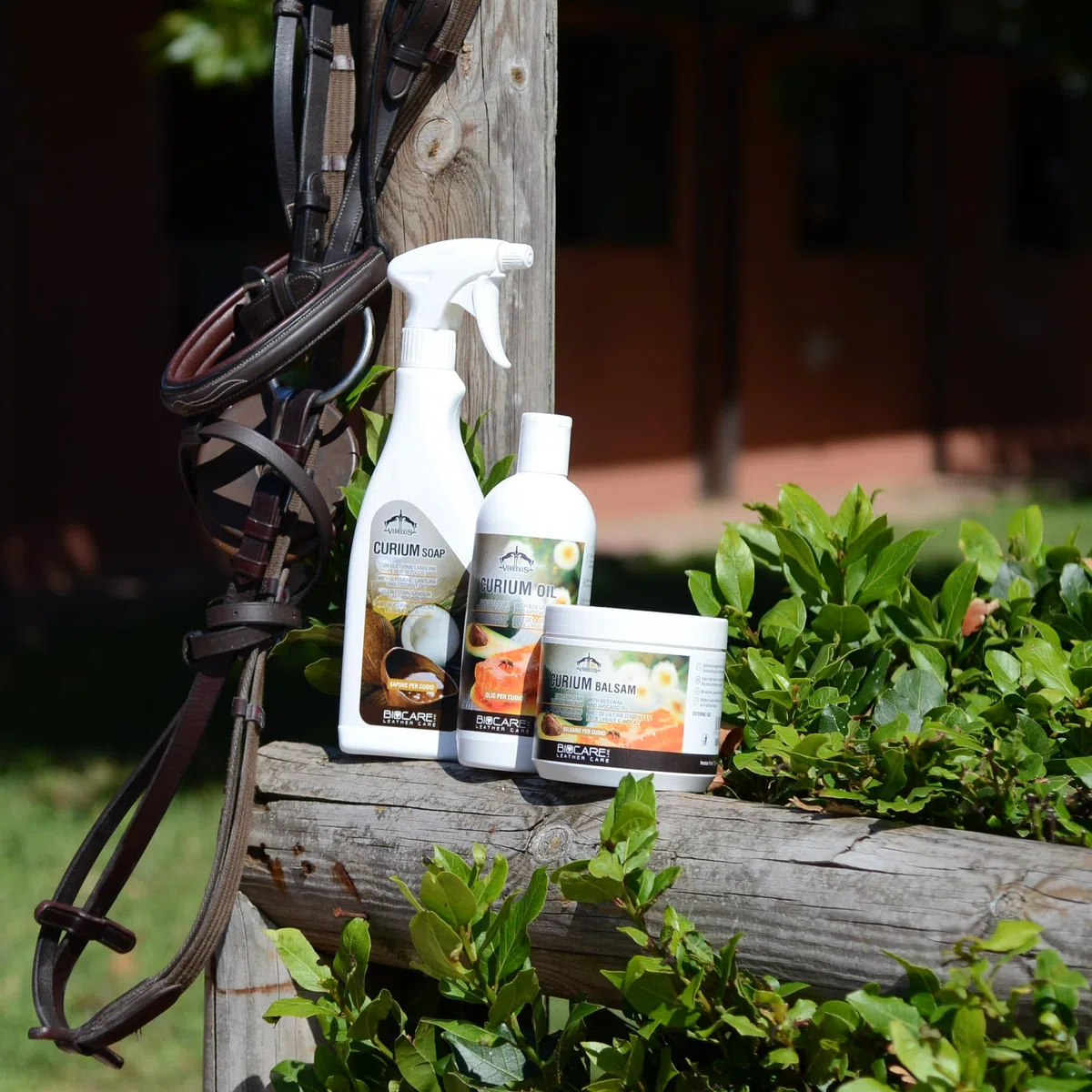 Veredus Curium Balsam para cuero con cera de abeja y aguacate