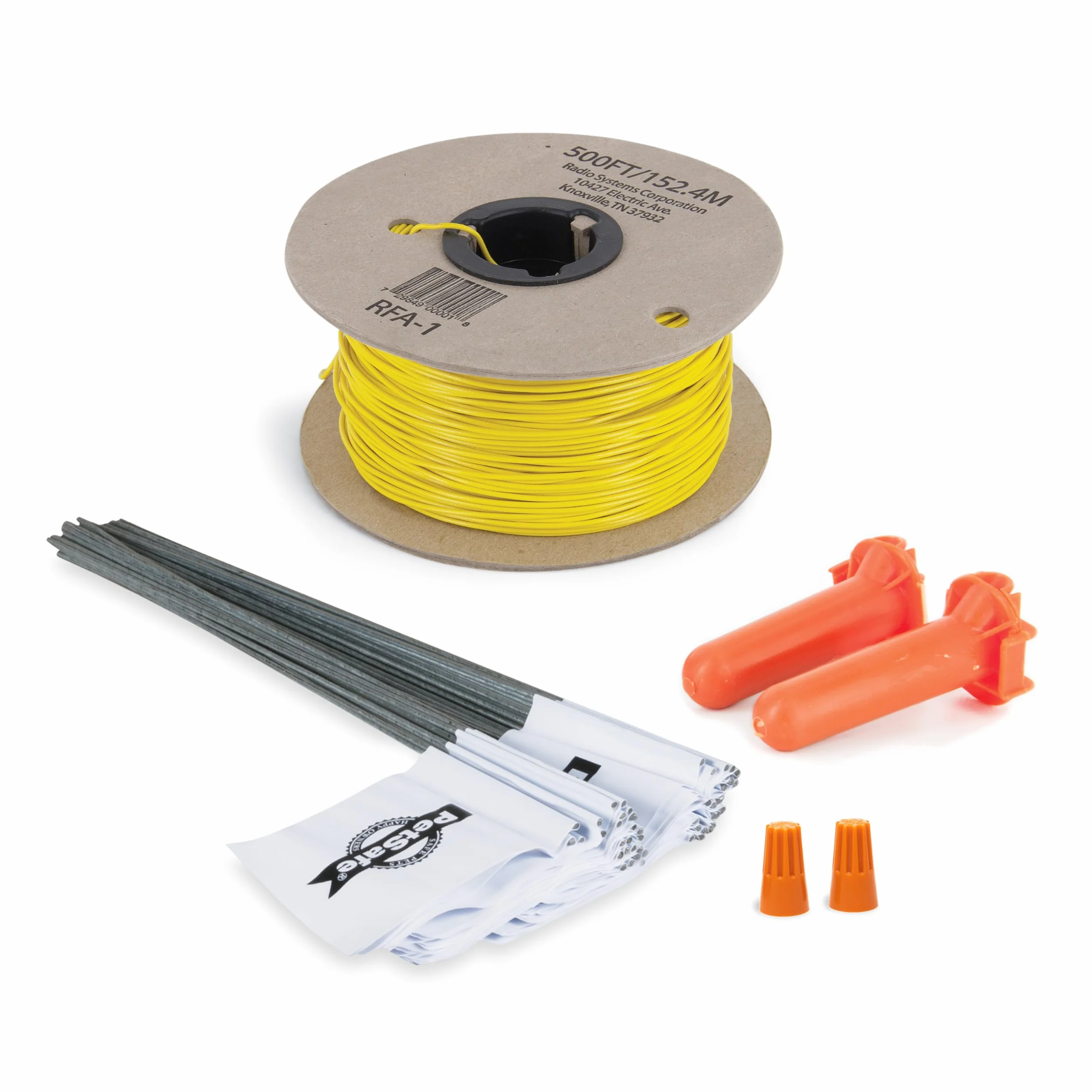 PetSafe - Cable Perimetral y Banderines para Vallas Enterradas - Kit de Extensión o Repuesto con Conectores - 152 m