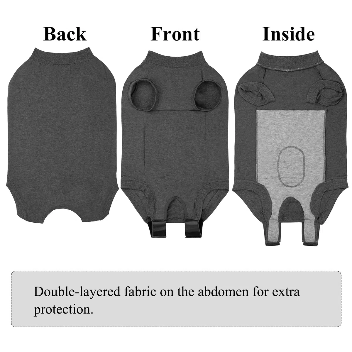 Traje de recuperación para Perros Body Perro postcirujia Chaleco de recuperacion Camiseta Perro postoperatorio Ropa Perros esterilizacion Machos Hembras Protector de heridas Abdominales