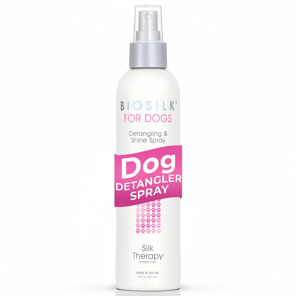 BioSilk Dog Detangling & Shine Protecting Mist 8oz-