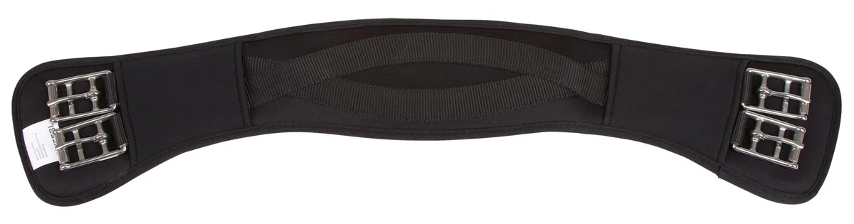 Covalliero Cincha Corta de Caucho sintético, Forma anatómica, 50 cm