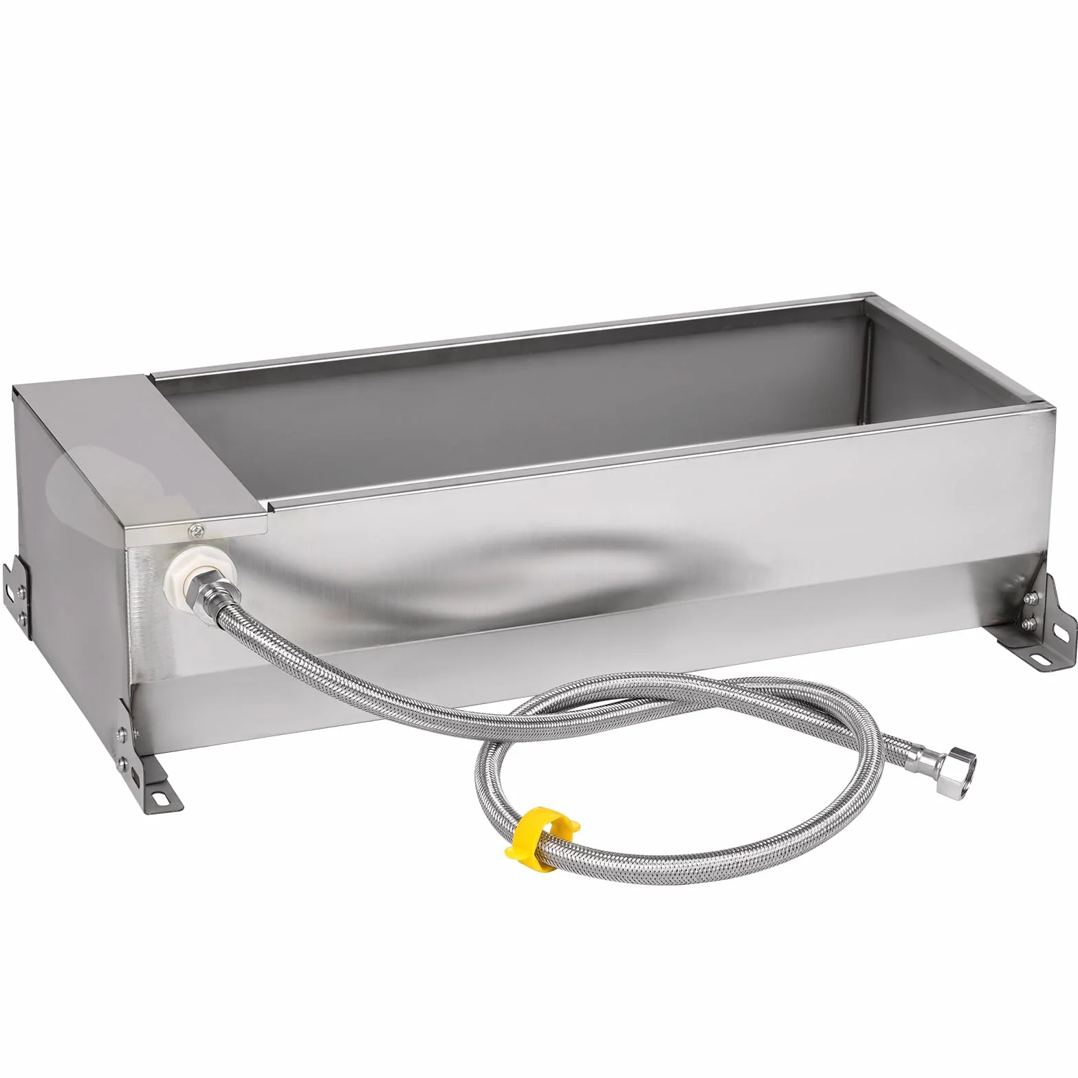 Bebedero Automático Para Caballos , Bebedero de Acero Inoxidable con VáLvula de Flotador Ajustable de 1/2 Pulgada Para Caballos, Vacas, Cerdos, Ovejas, Perros y Bebederos