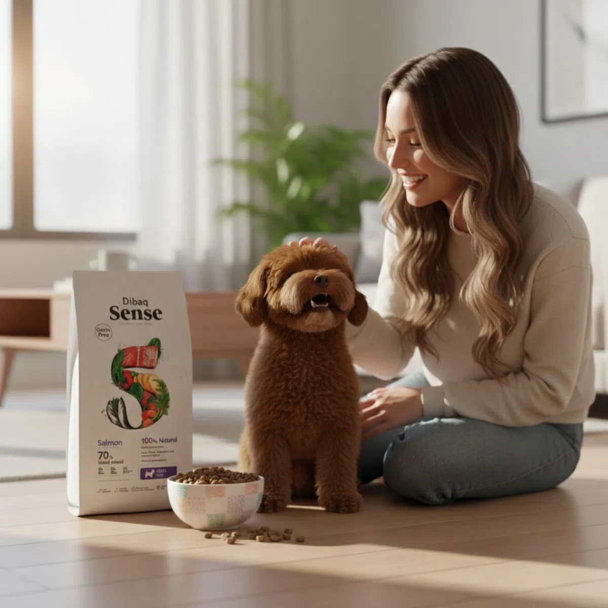 Dibaq Sense Grain Free Salmón Mini, 2 kg | Alimento para perros