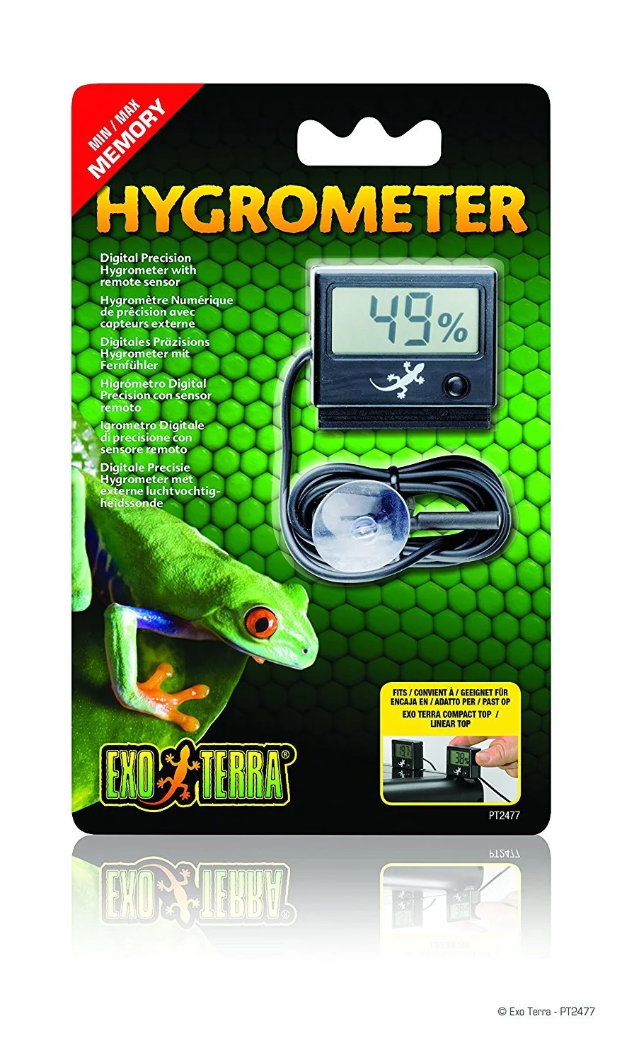 Higrómetro Digital EXO TERRA