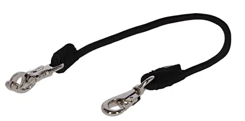Kerbl - Cuerda de goma (70 cm), color negro