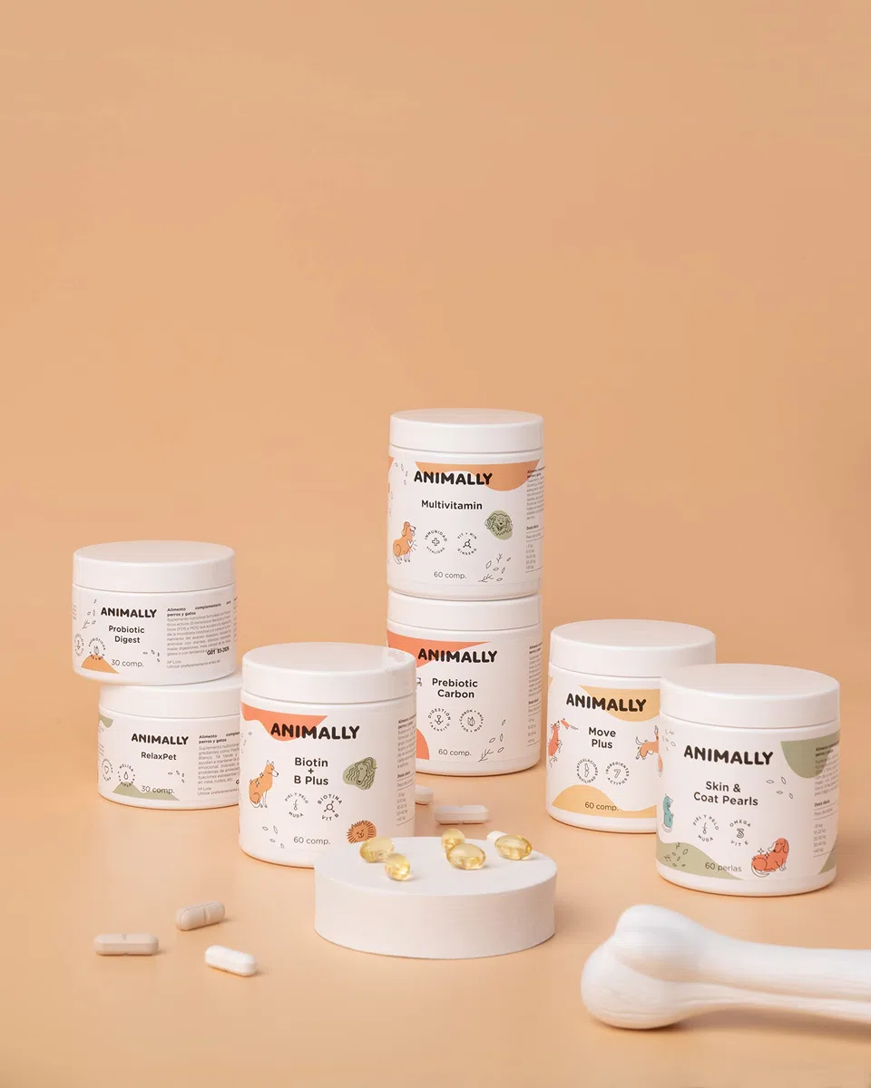 Probiotic Digest 30 Comprimidos | Salud digestiva, probiótico para Perros y Gatos | Repara la Flora Intestinal, Protege el Sistema Inmunológico | Combate Diarrea, Gases y Vómitos |