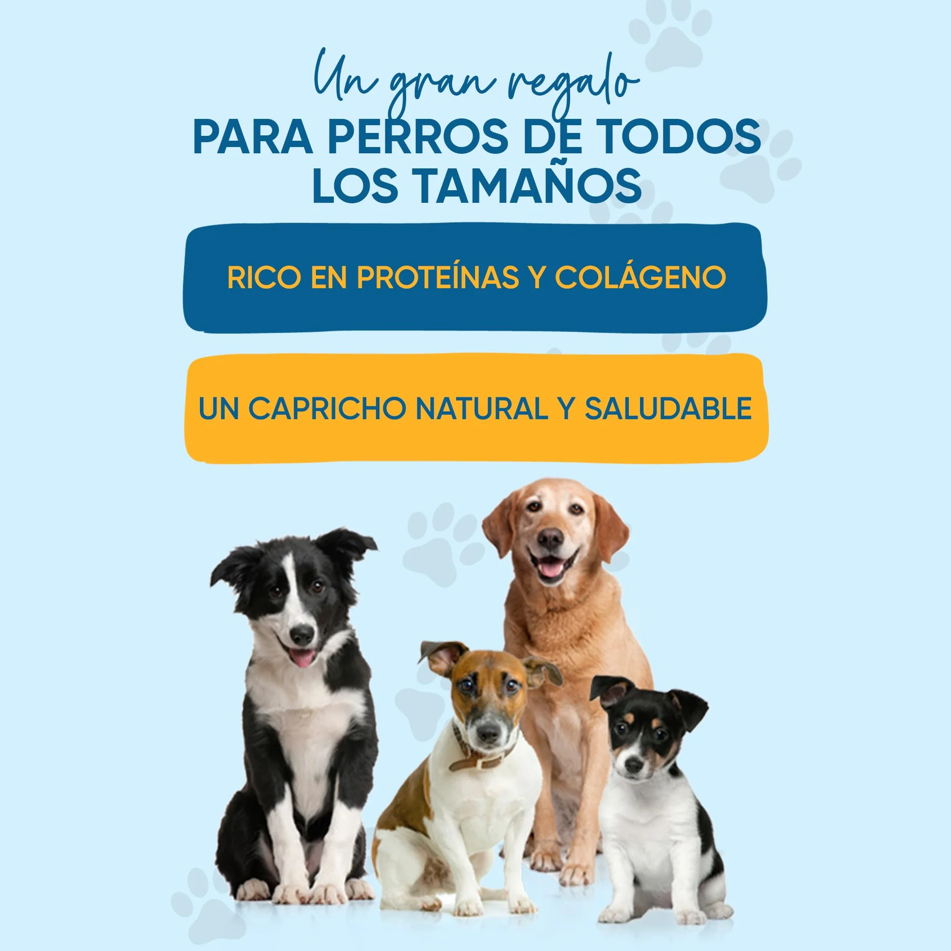 123 Treats Orejas de Conejo con Pelo Natural Masticables para Perros (1 Kg)
