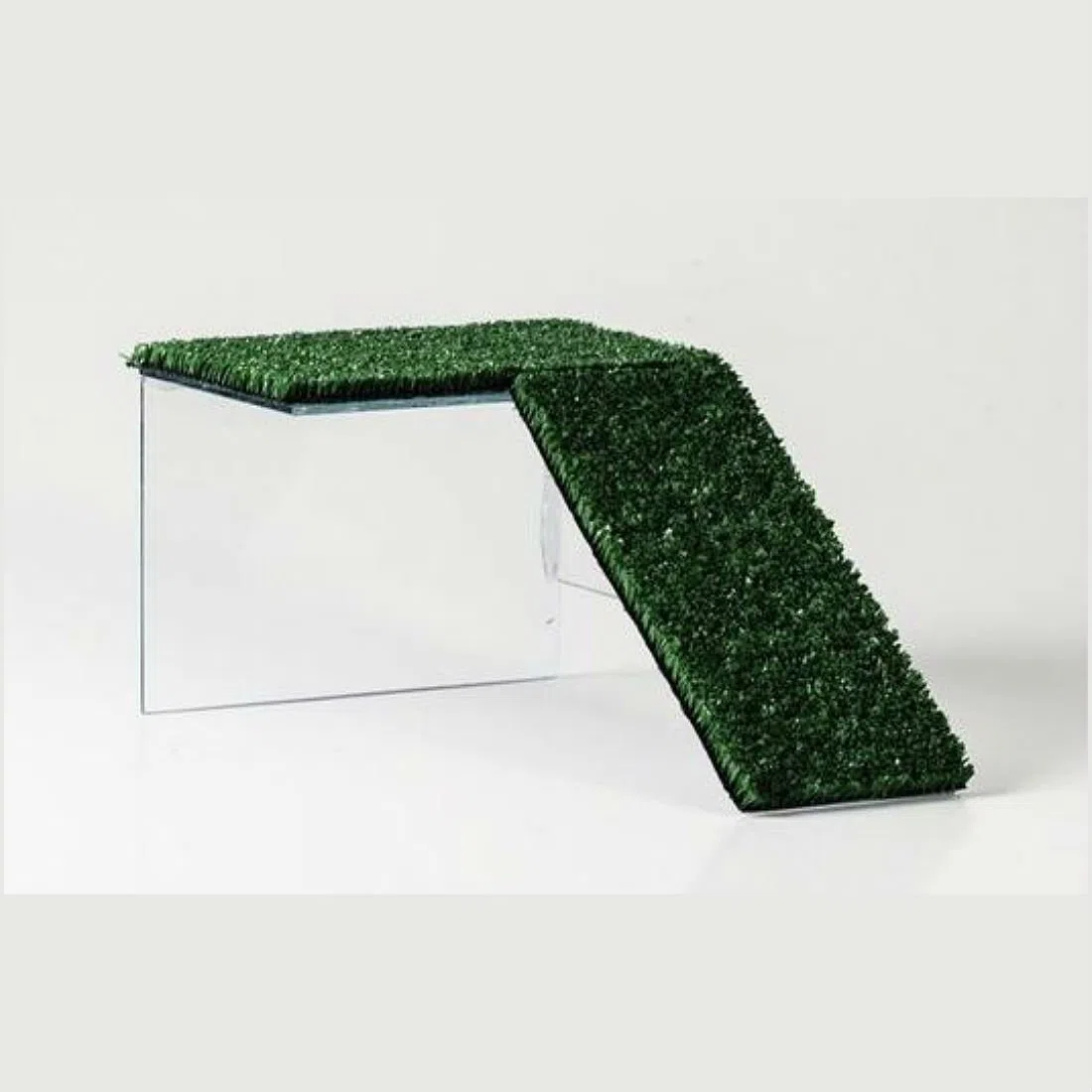 Rampa Plataforma De Cristal para Tortuga - Tamaño Mediano - 16x12x25 cm