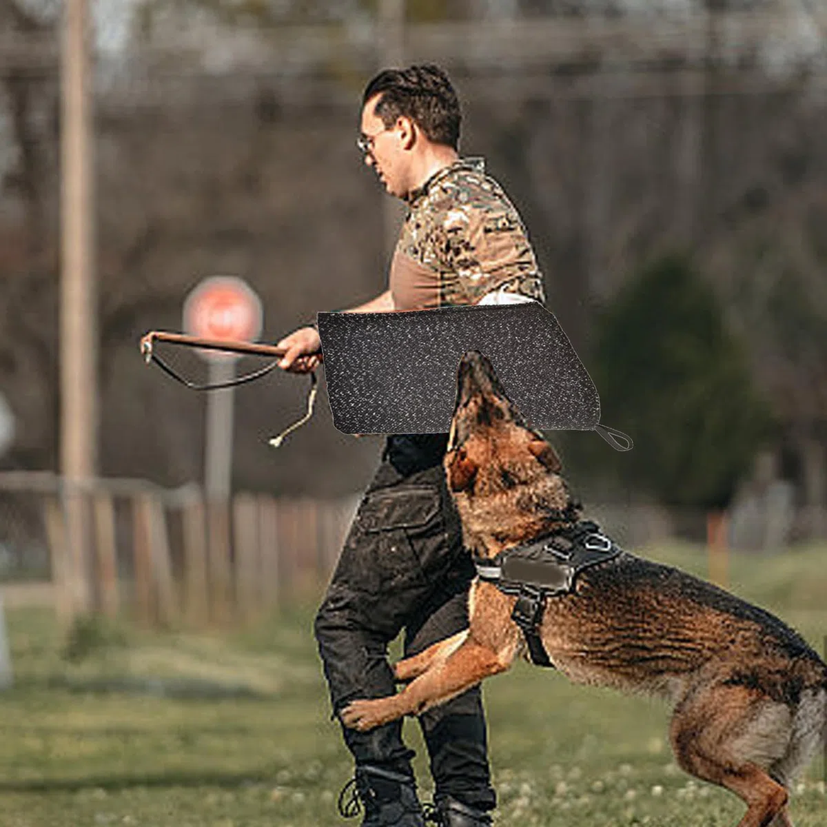 Manga profesional para mordeduras de perro, mangas de entrenamiento para perros, manga de mordida para perros grandes, manga de protección interactiva para perros, manga de brazo de