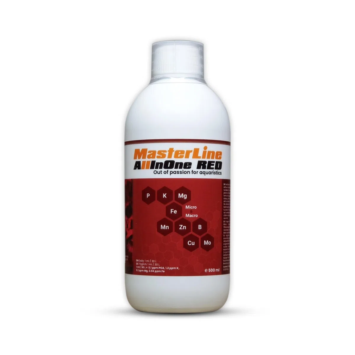 Masterline Todo en uno rojo (500 ml)