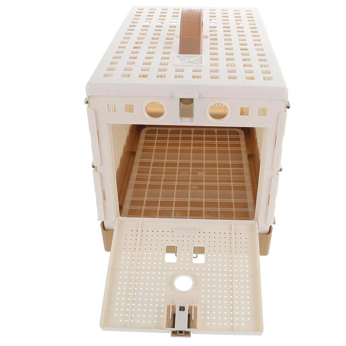 Genérico Jaula para Palomas de Plástico Plegable Bandeja Extraíble y Pestillo Seguro para Entrenamiento de Palomos Deportivos y Transporte en Casa y Exterior 12.6X8.7X7.9 Pulgadas