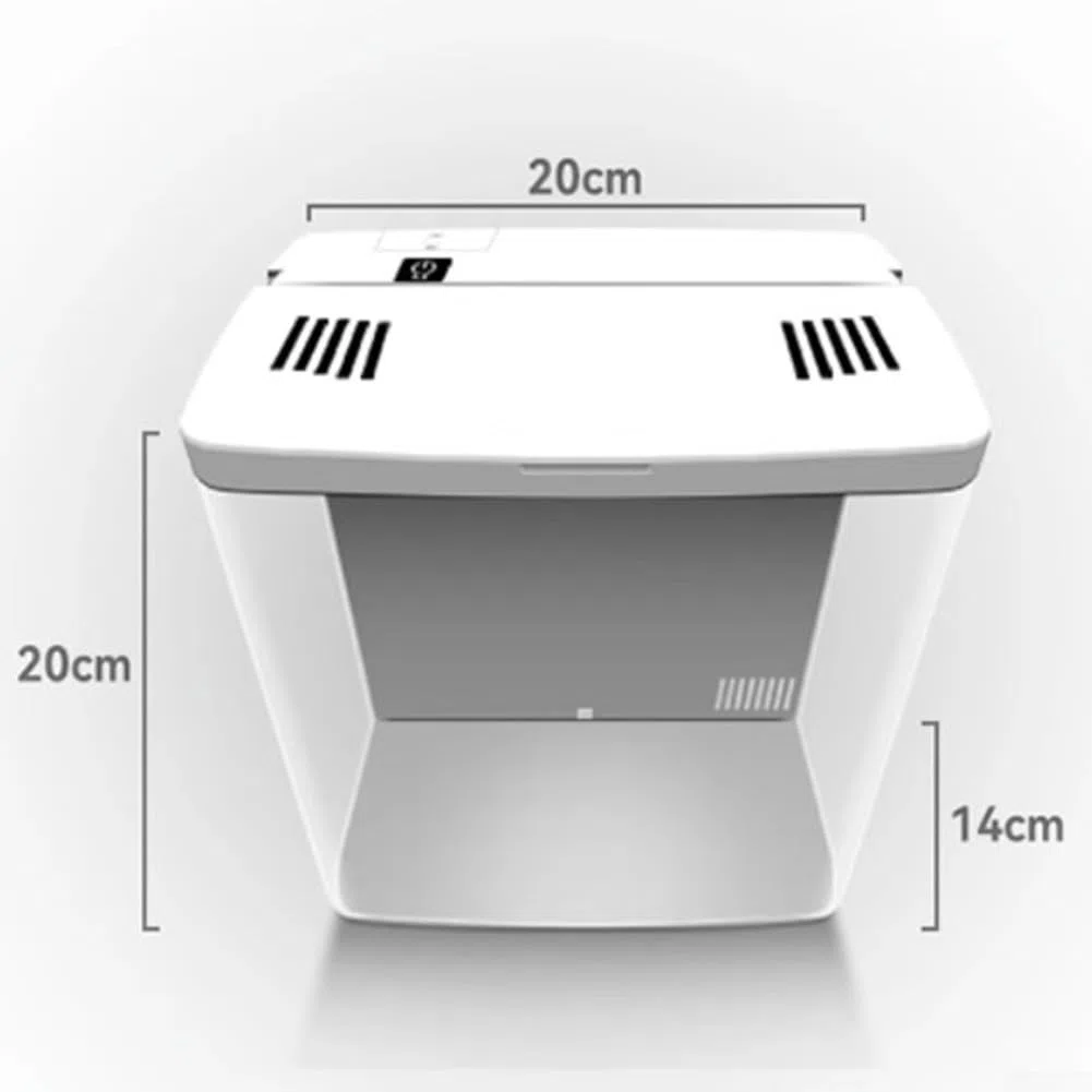 Kit de iniciación de acuario para peces betta pequeños con pecera ecológica de escritorio con luz LED y sistema de filtración multicapa para limpieza y medio ambiente (blanco)