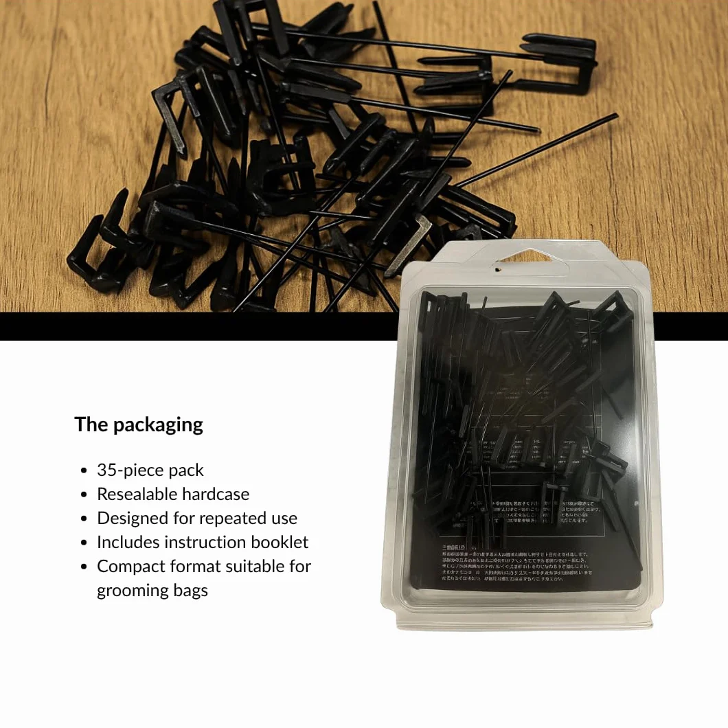Deluxe | Pinza para ratoneras para caballos | Adecuado para caballos y ponis | Reutilizable (Negro, XL)