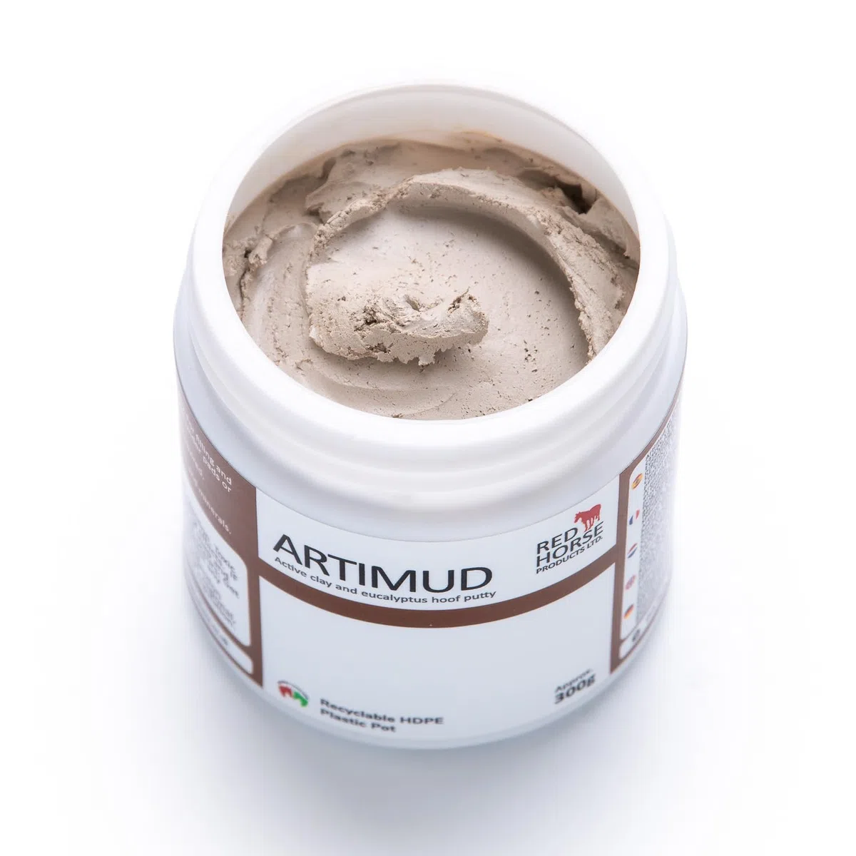 Artimud - Masilla activa para tordo de pezuña, 300 g, limpia y protege grietas y hendiduras, embalaje debajo del zapato/almohadilla, relleno de línea blanca, elimina la putrefacción, recomendado por