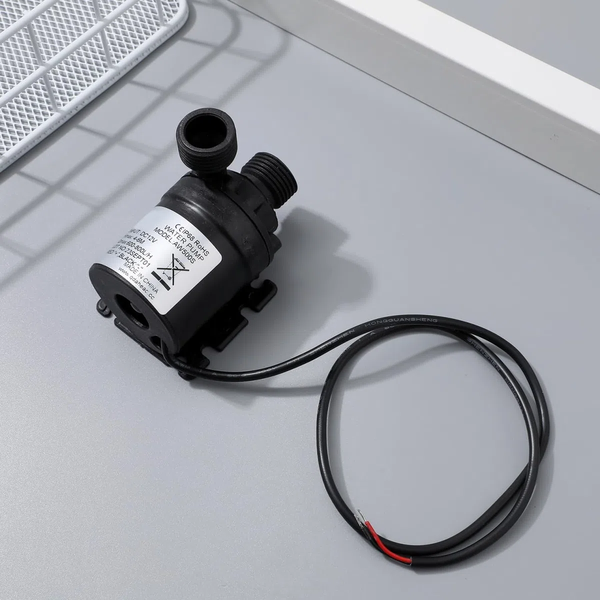 UEETEK DC 12V 800L / H 5M Sin escobillas Bomba de Agua Sumergible para la Piscina de la Fuente Sistema de circulación Solar Sistema de circulación de Agua