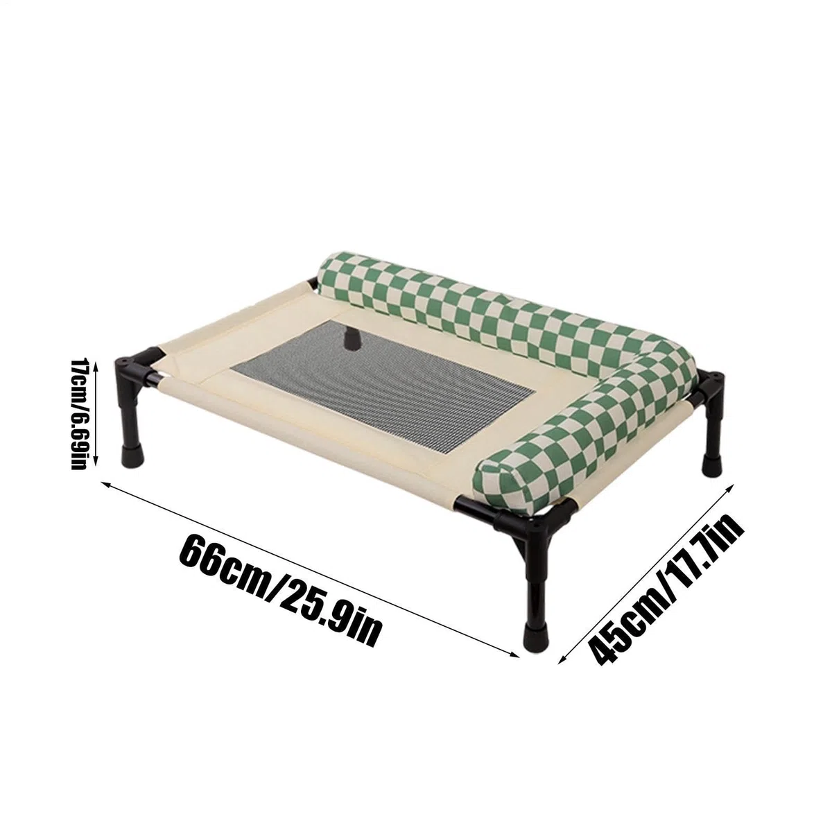Cama Elevada para Perros - Suministros Refrescantes Y Transpirables Para Mascotas - Cama para Perros de Exterior Antideslizante | Para Cachorros, Gatos, Patio, Césped, Playa, Camping, Hogar,
