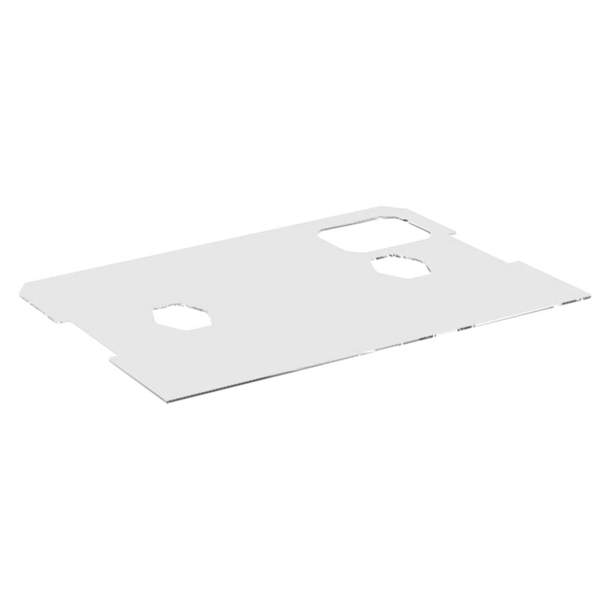 LOVIVER Cubierta para pecera, Tapa de antisaltos, Transparente, fácil de Instalar, Estable para acuarios sin Soporte Central con Orificios de