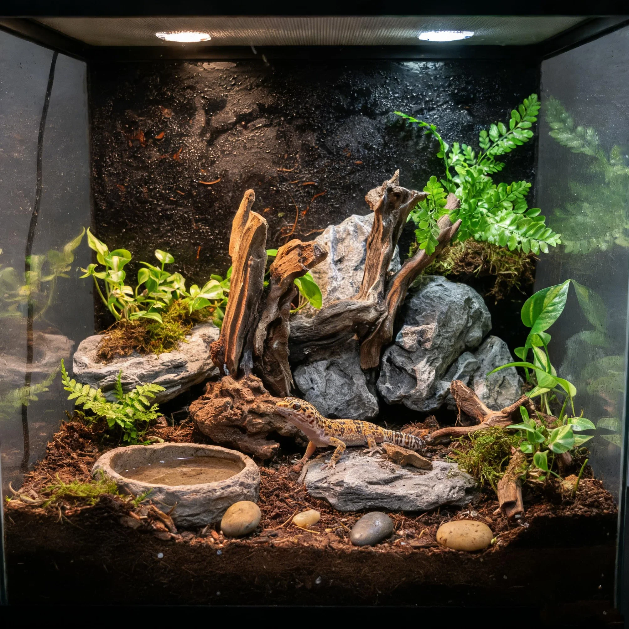 emours Madera flotante para acuario (8-12 pulgadas), 2 piezas de ramas Mopani naturales, varios tamaños | Ramas naturales estilo Mopani, bajo tanino y bordes lisos, se hunden más rápido después de remojar, atar el musgo fácilmente