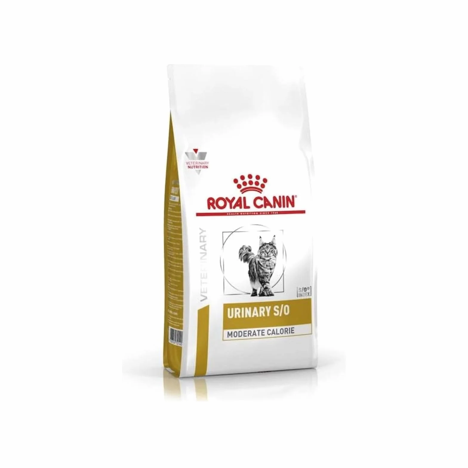 Royal Canin Veterinary Urinary S/O Moderate Calorie 1,5 kg Alimento seco para Gatos para apoyar en caso de Cristales de estruvita