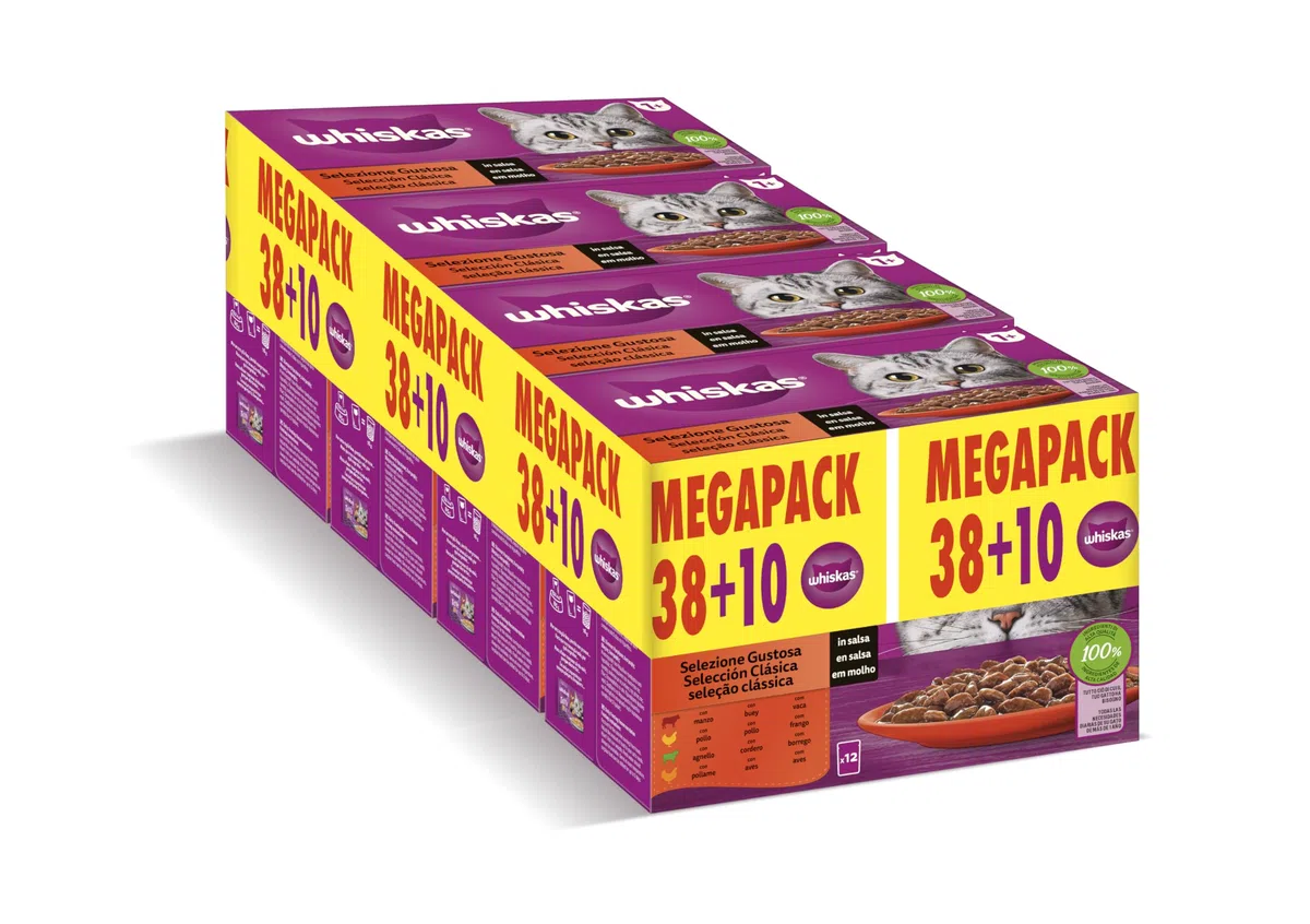 Bundle WHISKAS Core Carnes 38+10X85G