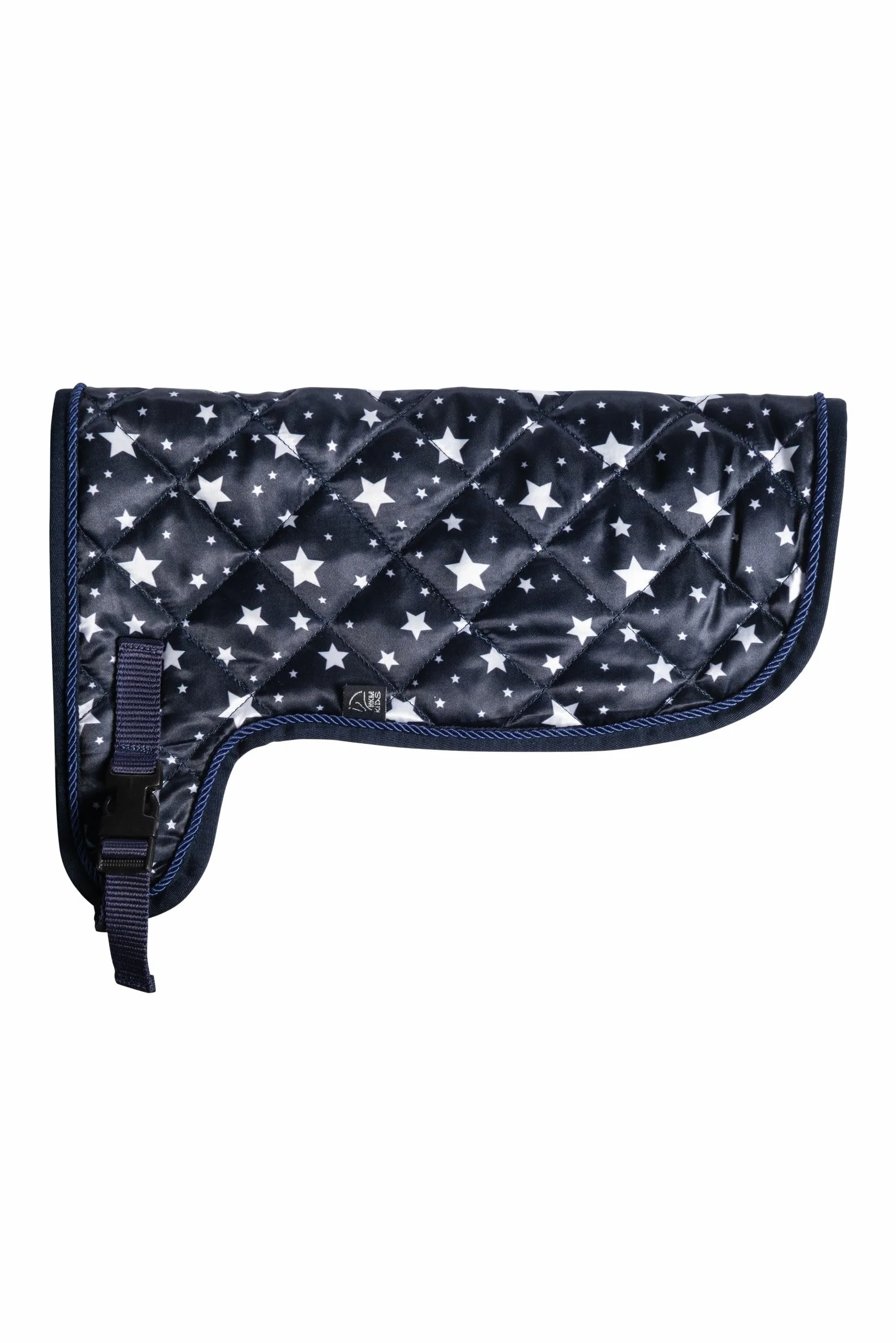 HKM Hobby Horsing Print Manta Azul Marino Con Dibujo De Estrellas One Size