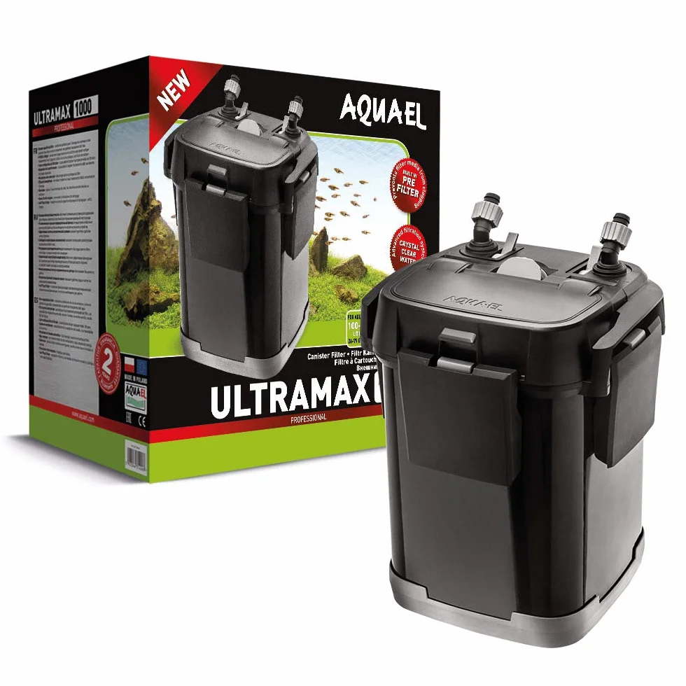 Aquael 120664 ULTRAMAX 1000 - Filtro para aspiradora (6608 g), Color Negro