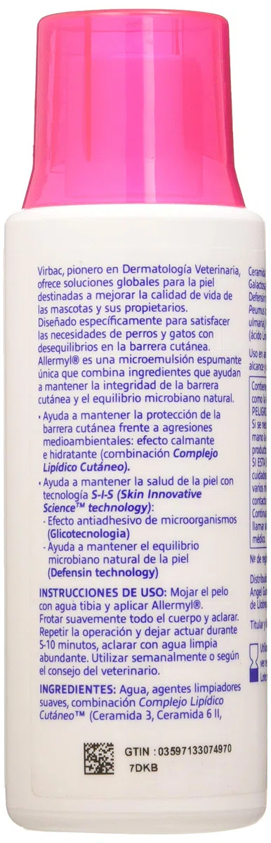 Virbac Allermyl Champú Dermatológico, 200 ml