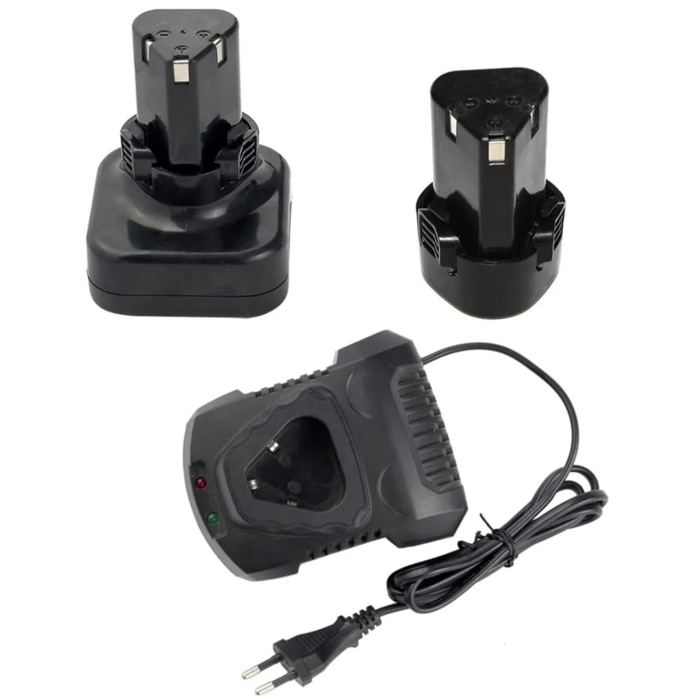 Folk Esquiladora de batería Modelo B4-LA, 12V - 250W, 2800rpm inalámbrica, para Ovejas, ovino, Cabras (E- +1 batería de 4000 mAh)