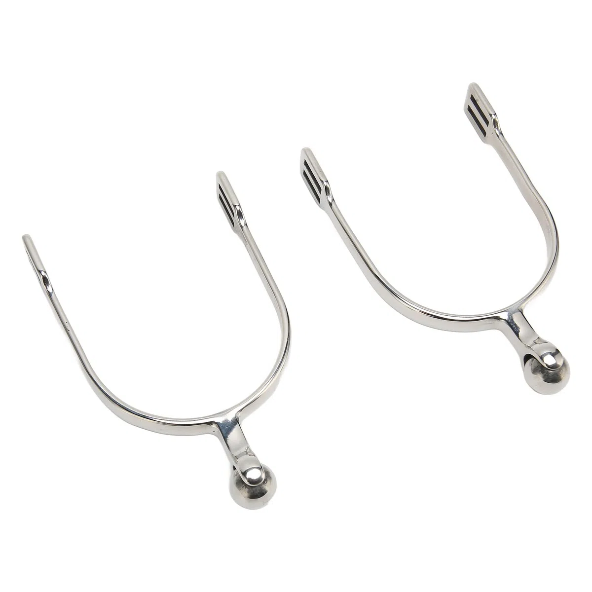 Juego de Espuelas de Caballo de Acero Inoxidable, Espuelas Redondas de Bola Rodante para Mujeres, Transmite Comandos Fácilmente, Competiciones Ecuestres