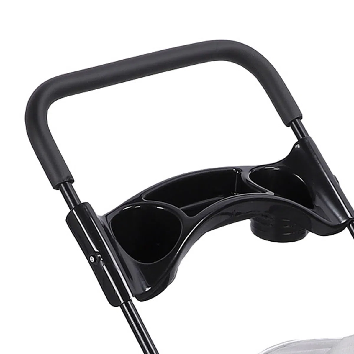 Carrito para Perro Plegable Transpirable con Cesta de Almacenamiento, Portavasos, Ideal Mascotas Medianas y Pequeñas (Mismo Diseño)