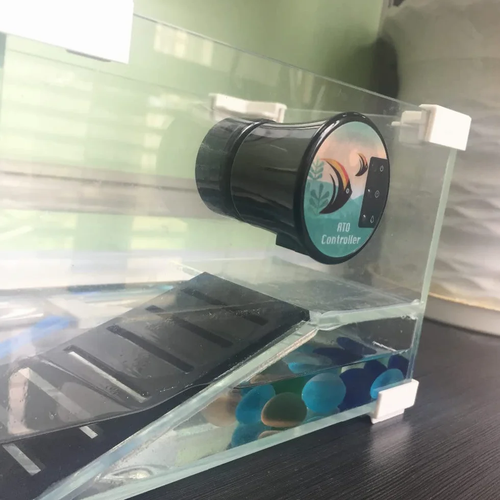 Acuario Agua Marina Salada Reef Recarga Automática Regulador de Nivel Smart ATO Sistema Nano Micro Tanque Adecuado para Contenedores