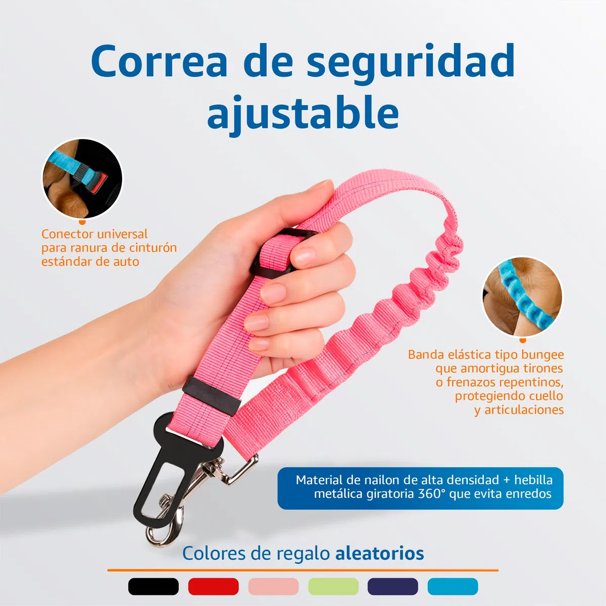 Funda Coche Perro - Protector Coche Asiento Trasero y Maletero, Medidas 147 cm Alto x 135 cm Ancho, Incluye Bebedero Comedero Pleglable y Correa de Seguridad Ajustable, Accesorios Mascotas