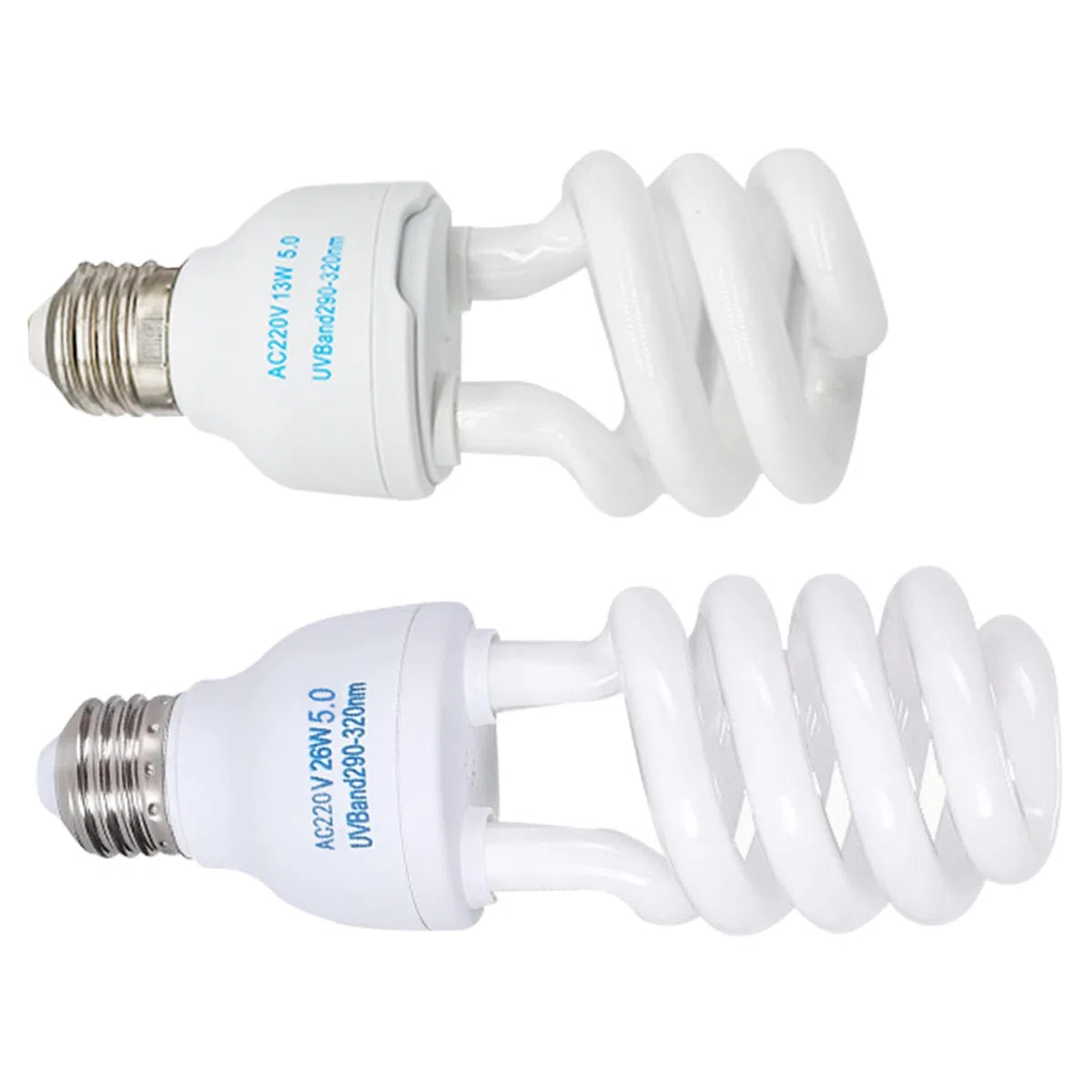 Reptile UVB Bulb 5.0 UVB E27 Interfaz Reptile SUBROPICAL LIGHTA Blanca Azula LIGHTIVE Reptil