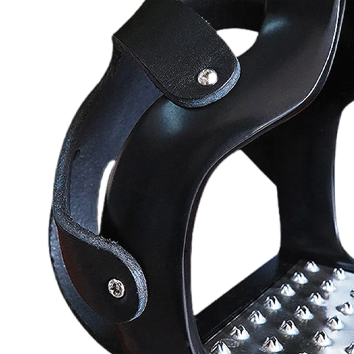 harayaa Estribos de Aluminio para equitación, Coloridos, Antideslizantes, con Pedal de Acero Inoxidable y Red Protectora, Seguridad para Montar, para Hombres y Mujeres.