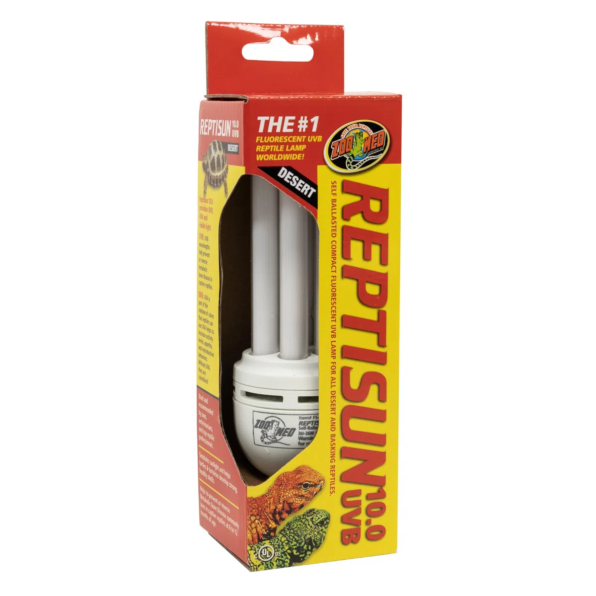 Zoo Med Reptisun 10.0 Uvb - Lámpara Fluorescente para Reptiles