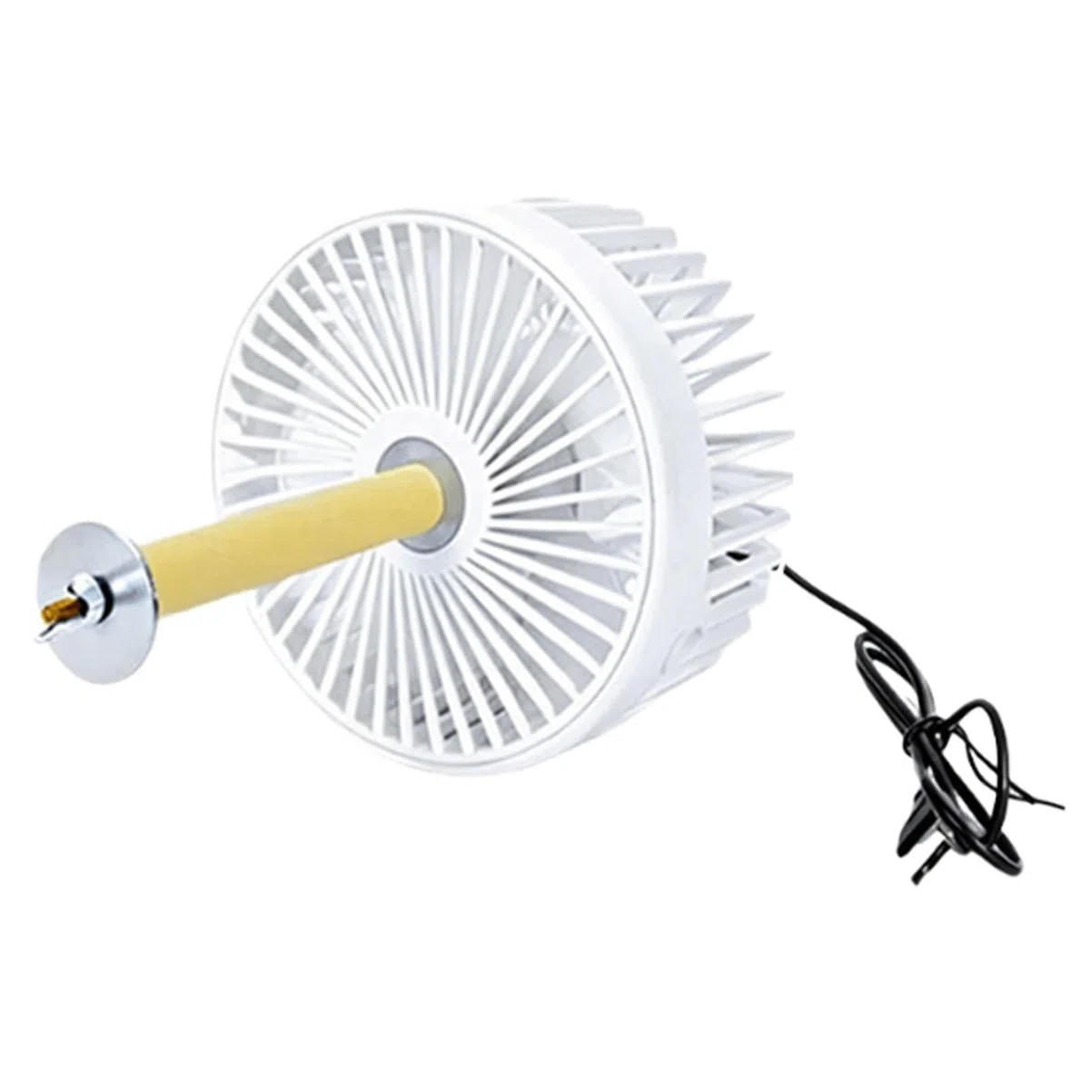 Ventilador de refrigeración para mascotas, con ajustes Du Al-Speed, 13 cm, ventilador de jaula de pájaros, ventilador portátil Cäg E, diseño de abrazadera universal, para gatos, pájaros