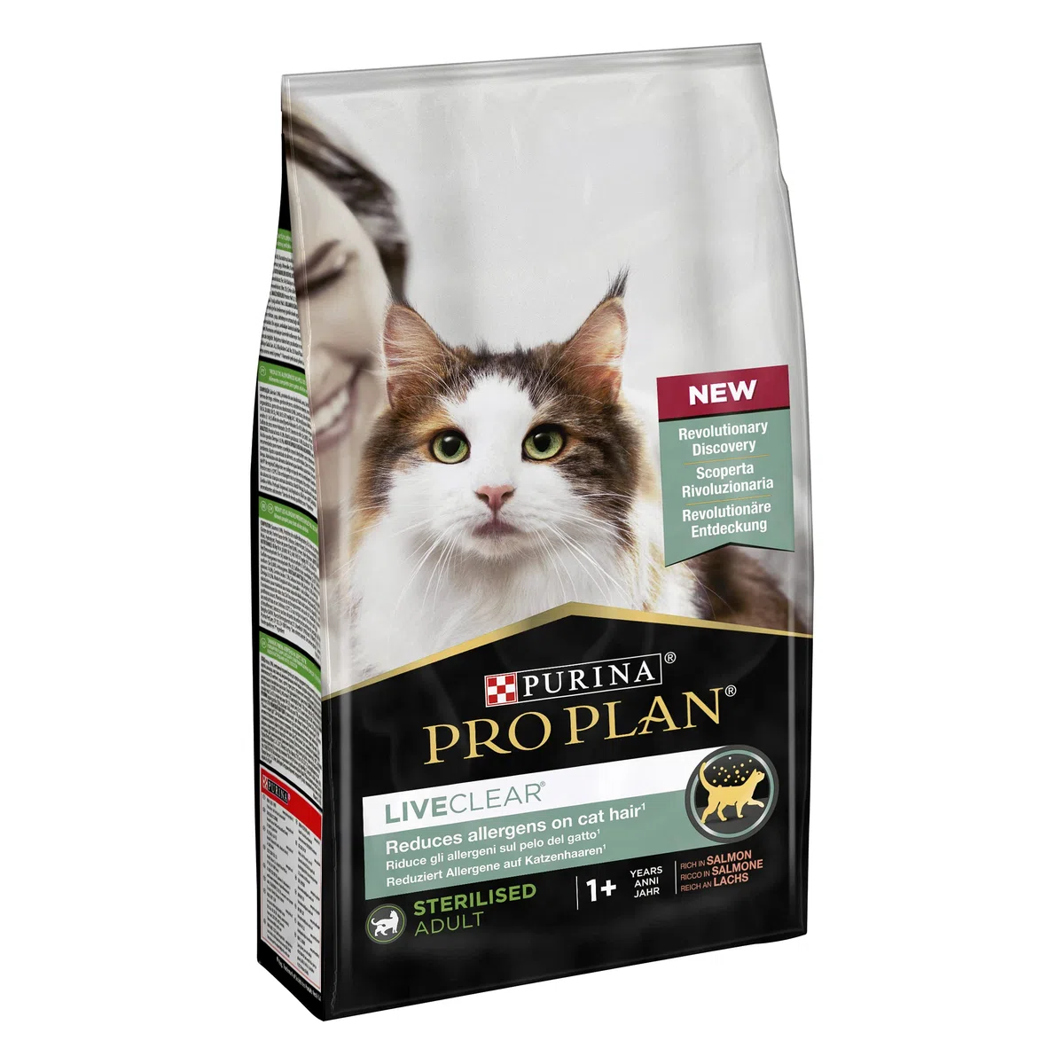 Purina PRO PLAN LiveClear Sterilised Adult | 1,4 kg | Alimento Completo para Gatos | con salmón