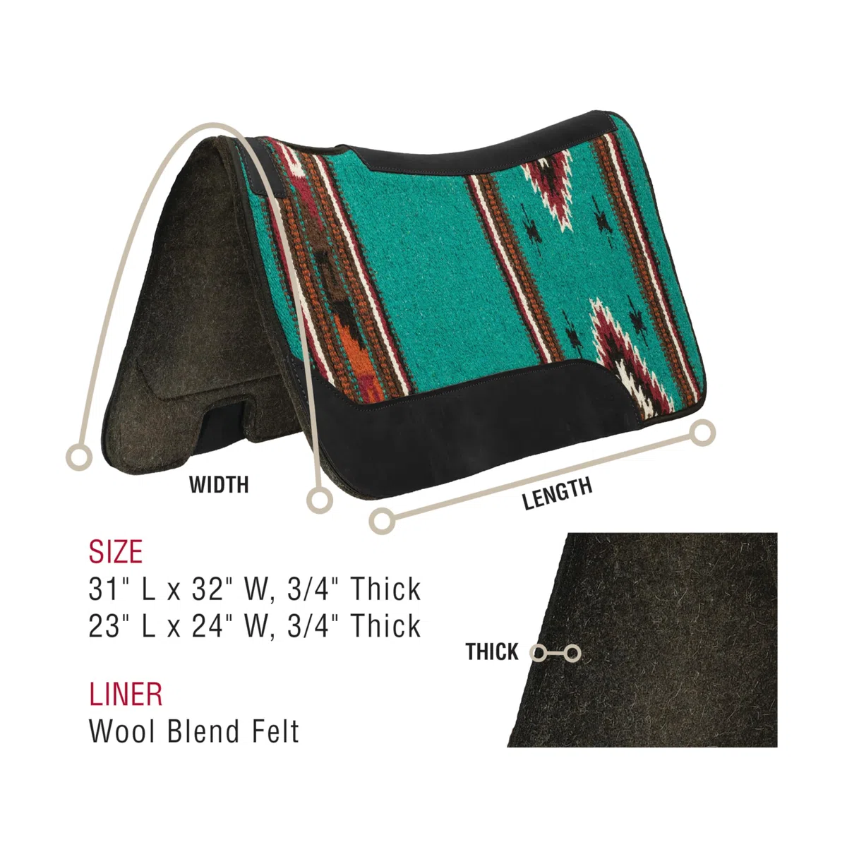 Weaver LeatherSaddle Pad