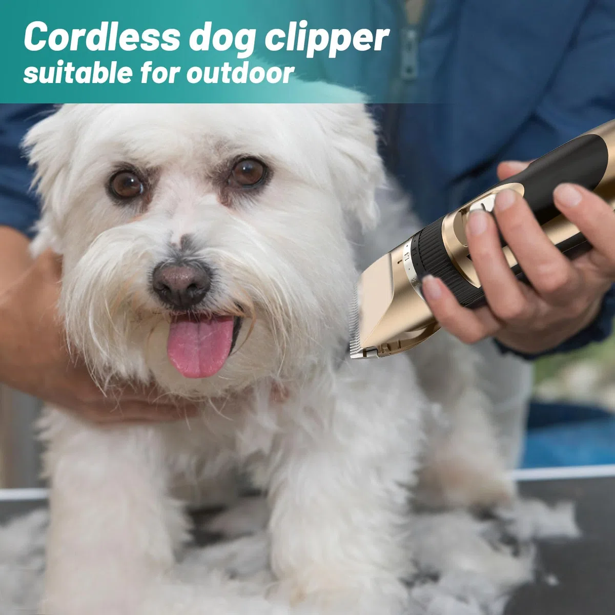 Cortapelos Perros Maquina Cortadora Pelo: Máquina Pelar Perro Profesional Silencioso Afeitadora Para Mascotas Pelo Largo Recargables Cuchilla Maquinilla de Afeitar Cortar Pelos Gatos Inalámbrico